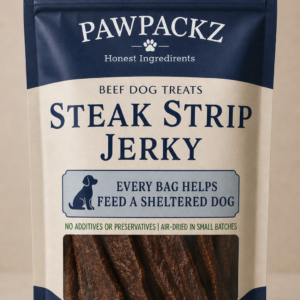 Salt free beef dog treats