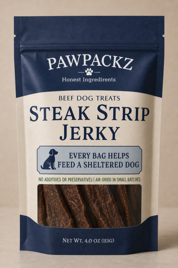 Salt free beef dog treats